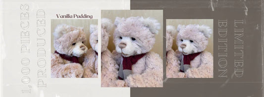 Vanilla Pudding by Charlie Bears — Only 3 Left Before This Rare Beauty Is Gone Forever