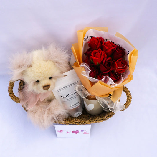 Dreamy Love Basket - Plush Teddies LLCPlush Teddies Keepsake Treasures 